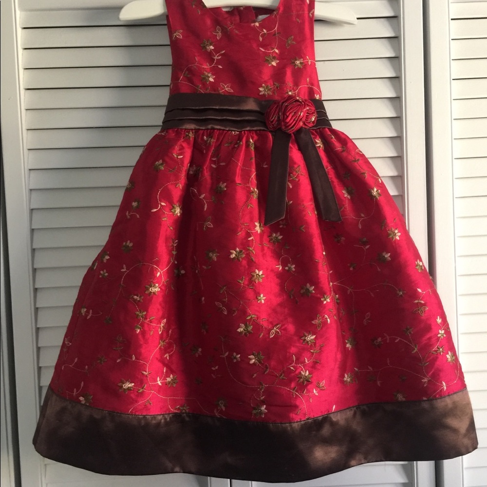 Girls Girl’s Satin Dress (3/3T)